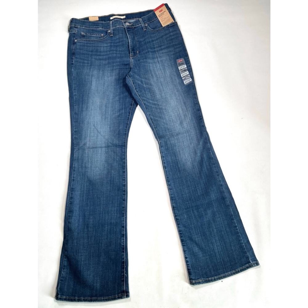 NWT Levi's Jeans Size 16 Medium W33 Blue 315 Shaping Bootcut